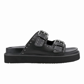 Agusta Studded Slide Sandal