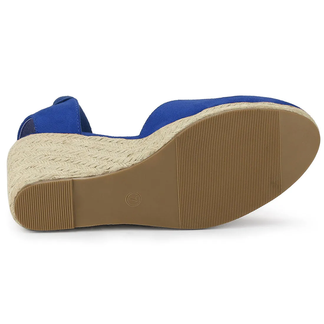 Closed Toe Espadrilles Wedges Tie Up Wedge Sandals
