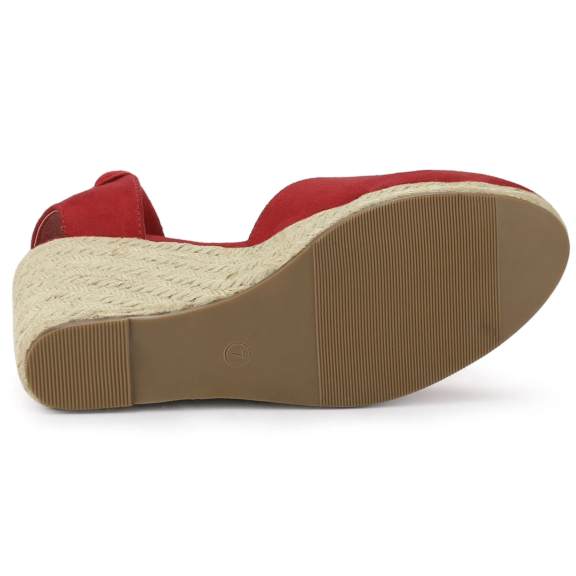 Closed Toe Espadrilles Wedges Tie Up Wedge Sandals