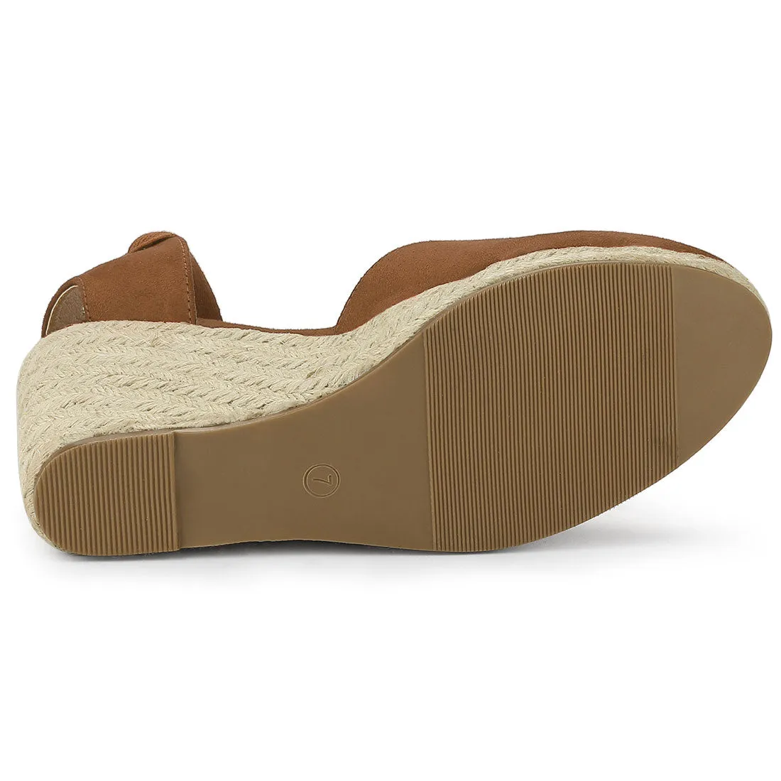 Closed Toe Espadrilles Wedges Tie Up Wedge Sandals