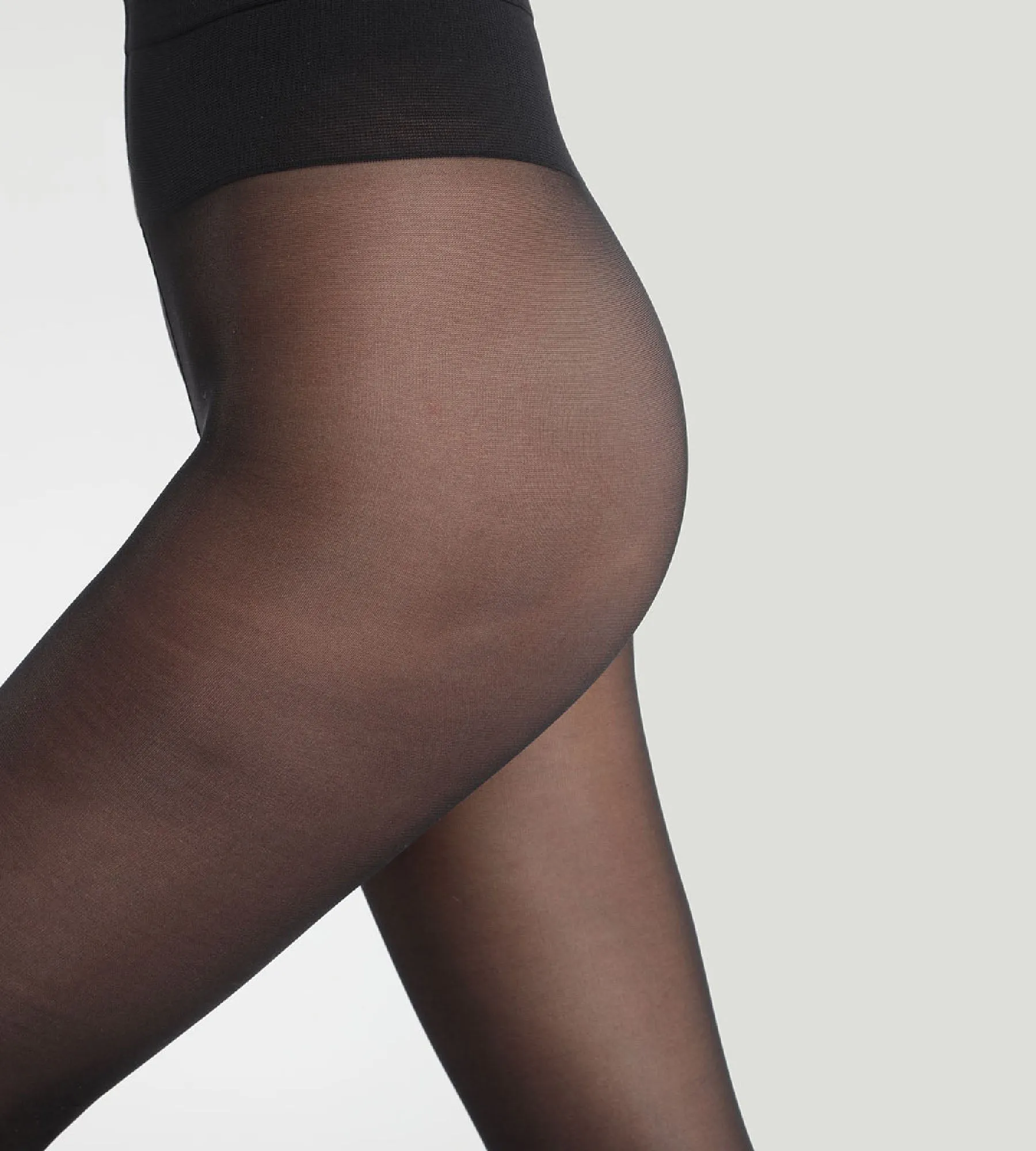 Collant noir Diam's Jambes fuselées 25D