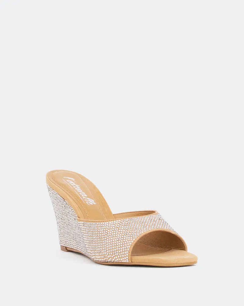 Crystal, Tan Suede/Suède Ocre