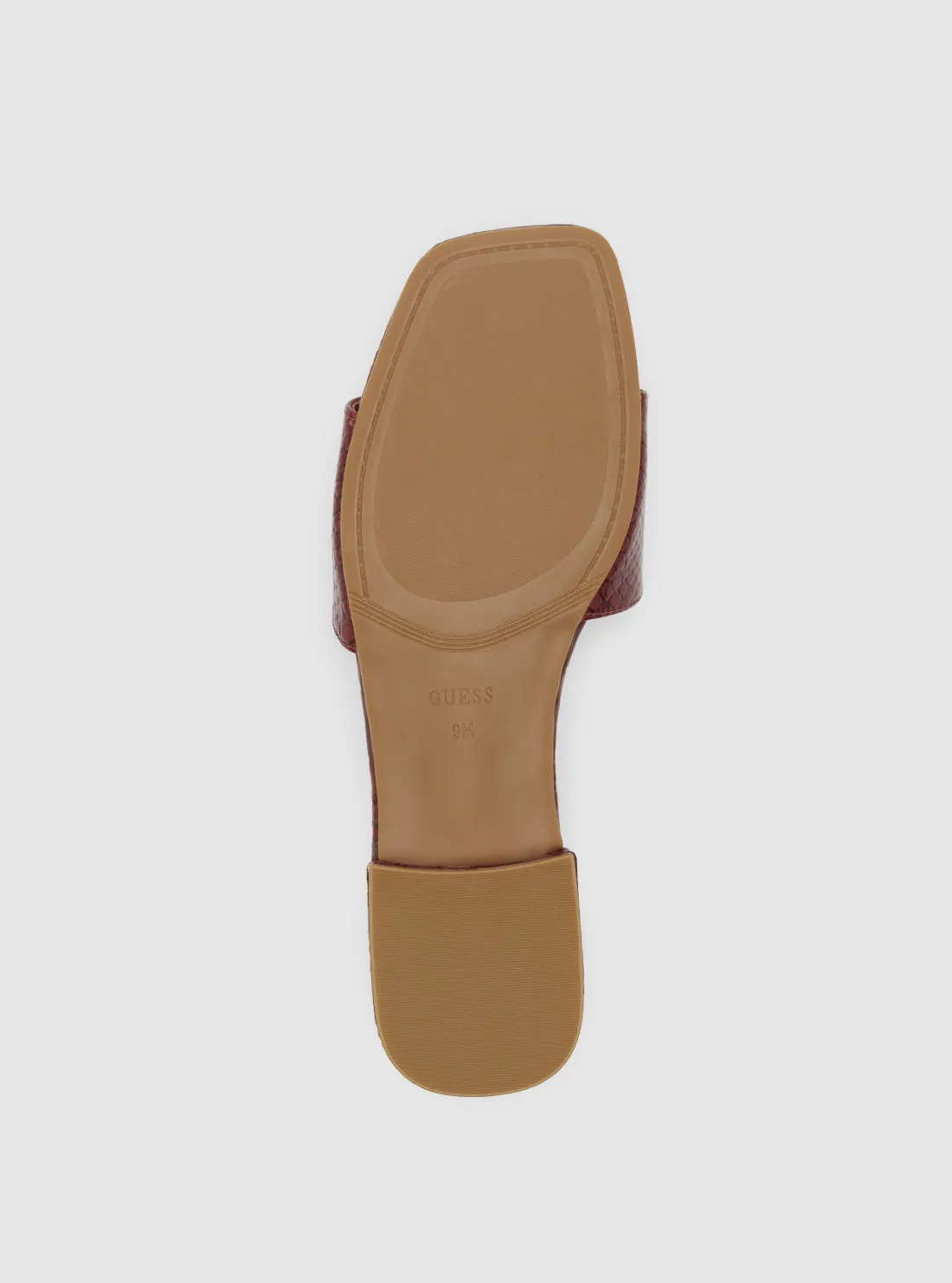 Dark Red Tamsea Slide Sandal