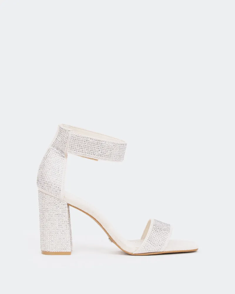 Drew, Off White Suede/Suède Blanc Cas.