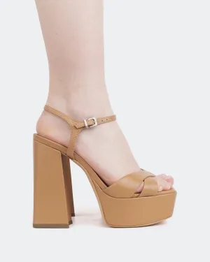 Embassy, Camel Leather/Cuir Chameau