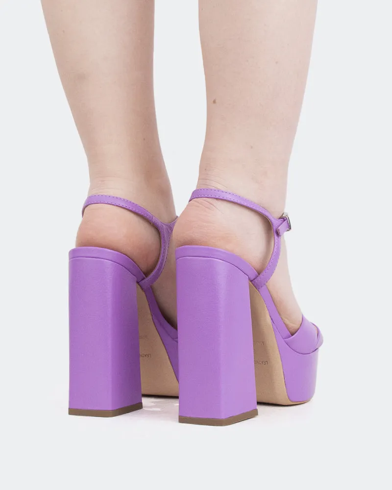 Embassy, Purple Leather/Cuir Violet