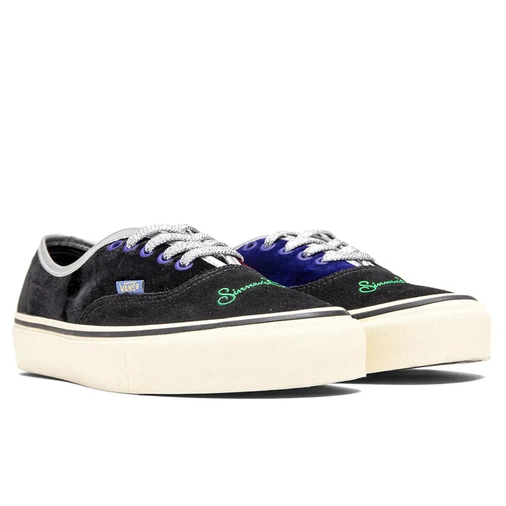 Feature x Vans Sinner's Club Part II OG Authentic LX - Black/Transparent Yellow