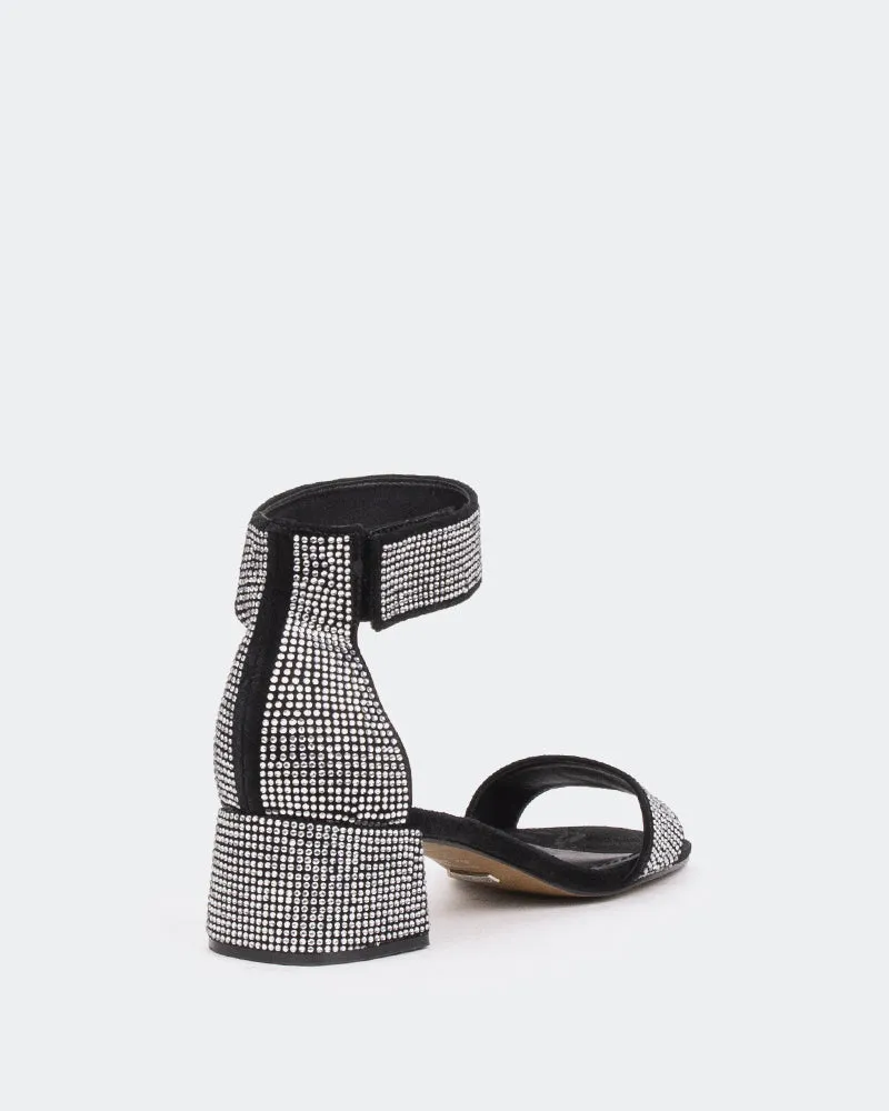Garcelle, Black Suede/Suède Noir