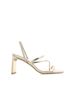 GENNA WIDE FIT - GOLD METALLIC