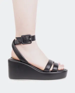 Geralda Black Leather