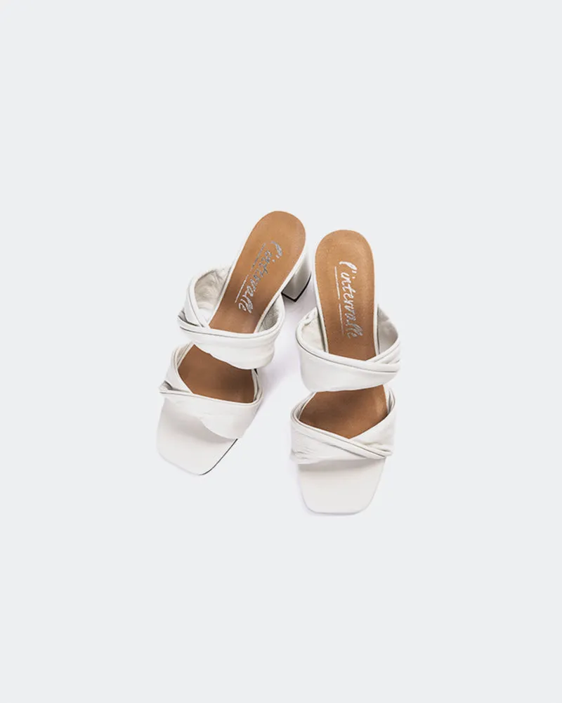 Hester Off White Leather