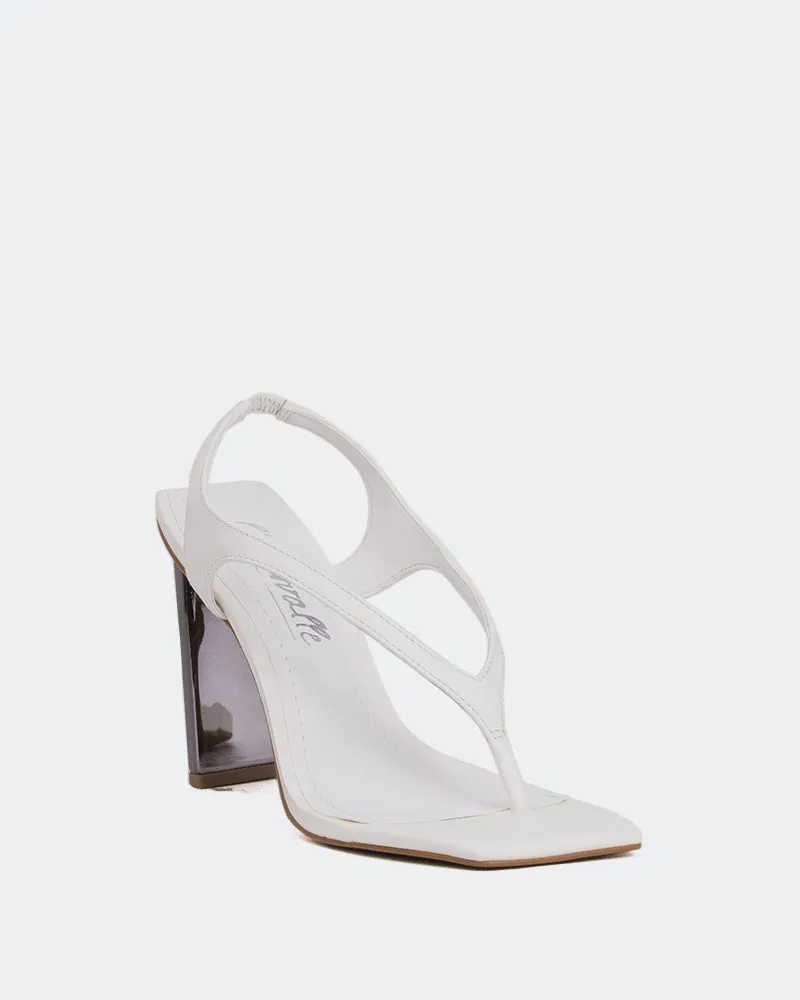 Icon White Leather