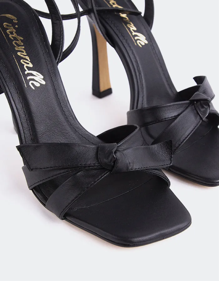 Kiley Black Leather