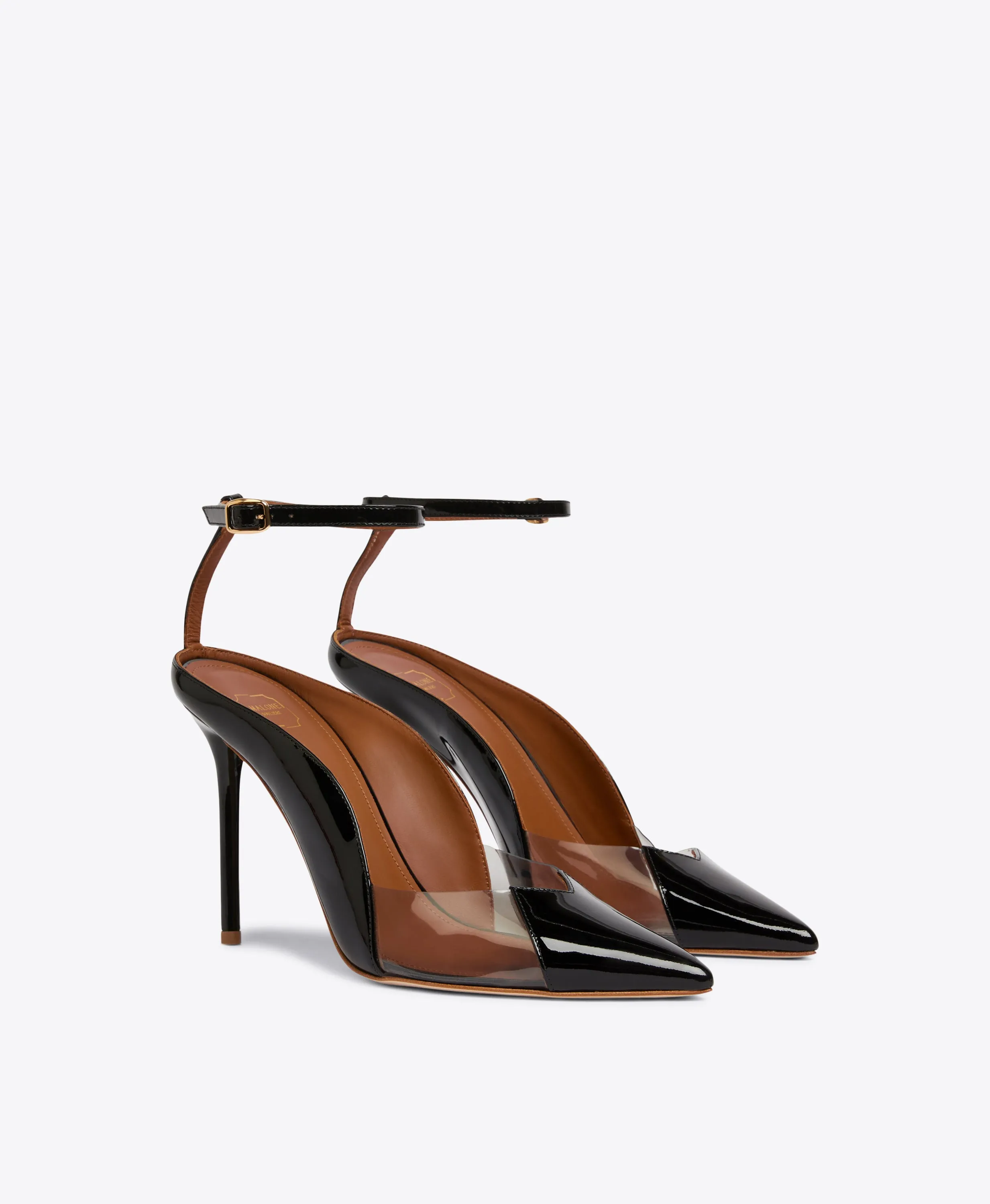 Malia 100 Black Patent PVC Pumps