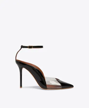 Malia 100 Black Patent PVC Pumps