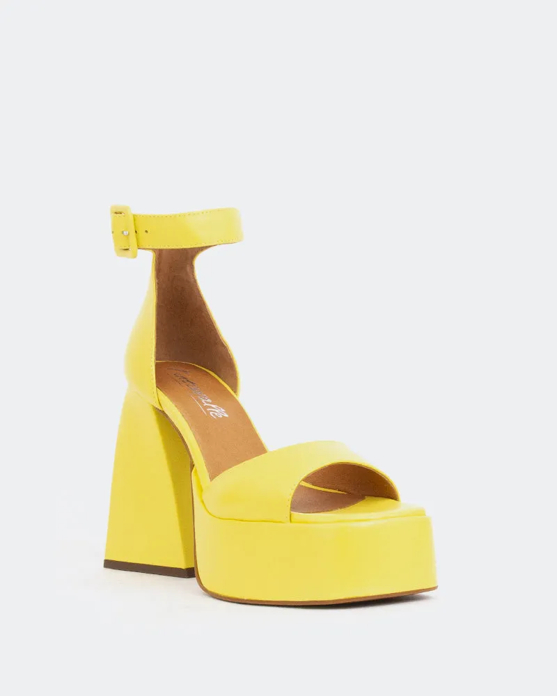Moore, Yellow Leather/Cuir Jaune