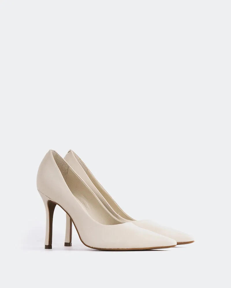 Moraya Off White Leather