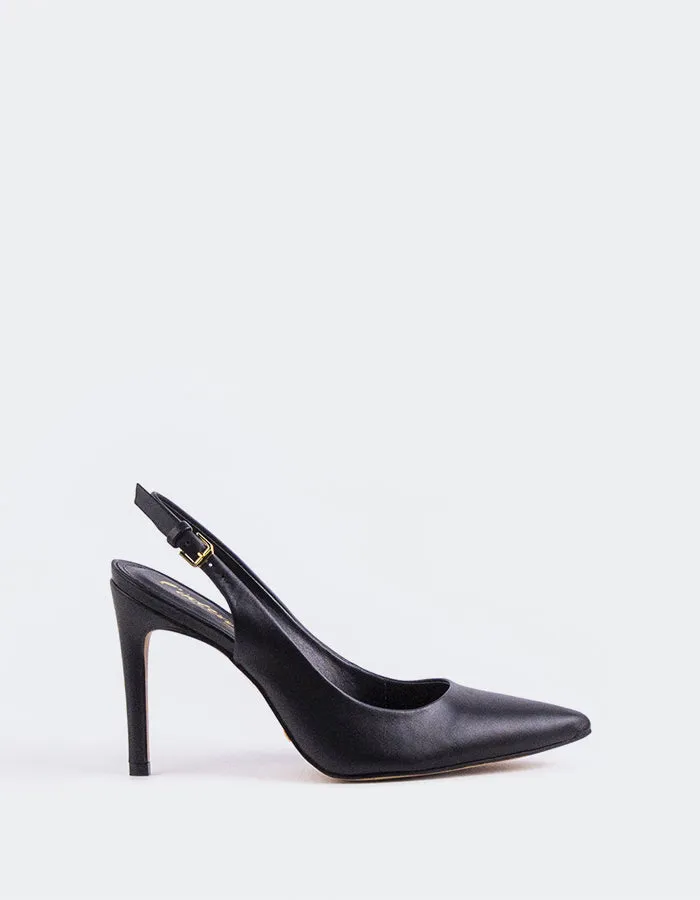 Morisha Black Leather