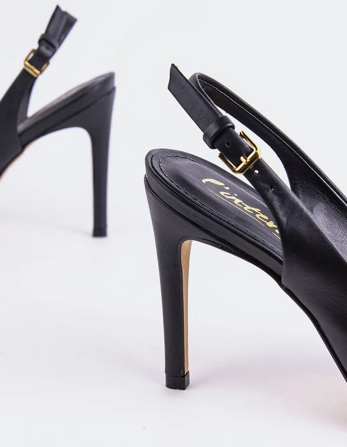 Morisha Black Leather