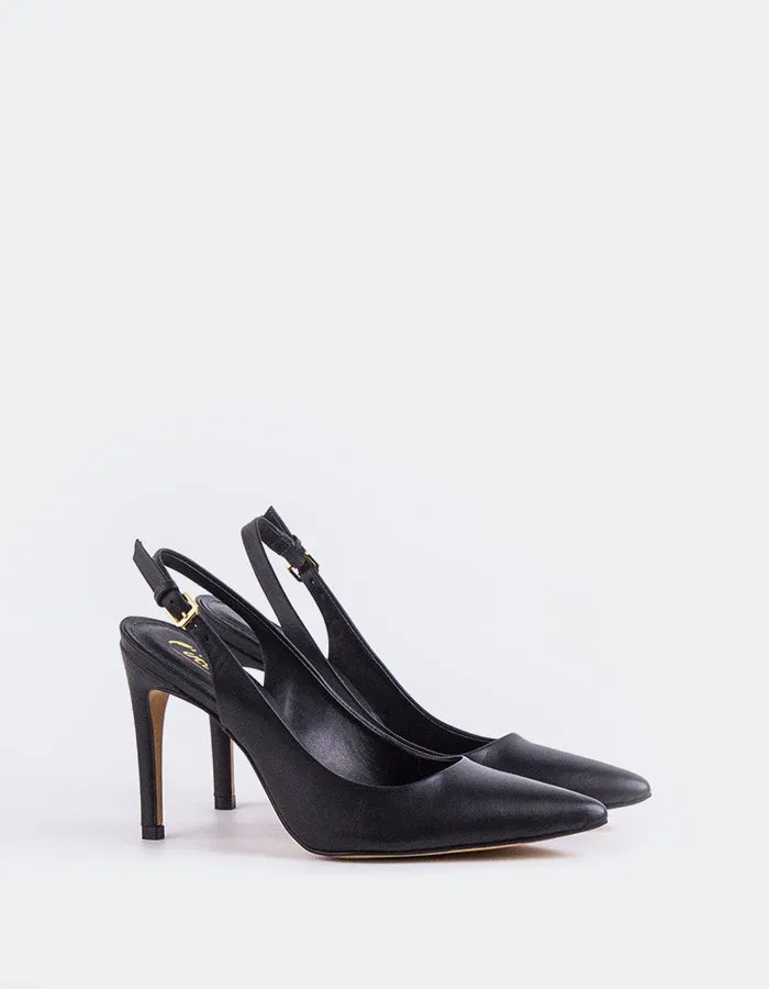 Morisha Black Leather