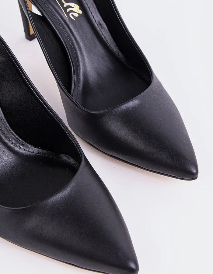 Morisha Black Leather