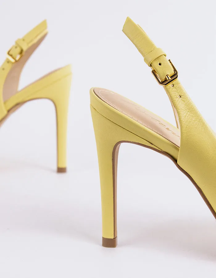 Morisha Yellow Leather