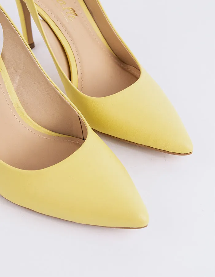 Morisha Yellow Leather