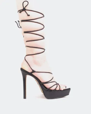 Nevis Black Leather