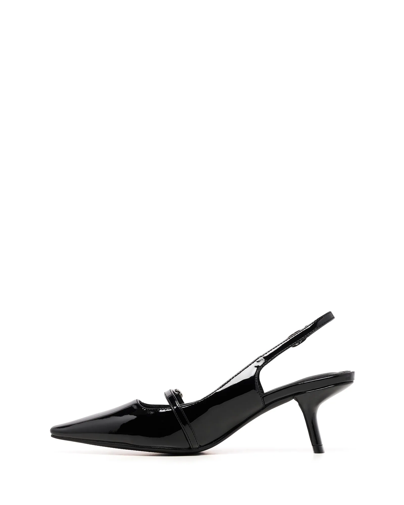 Parlour Pump Black Patent