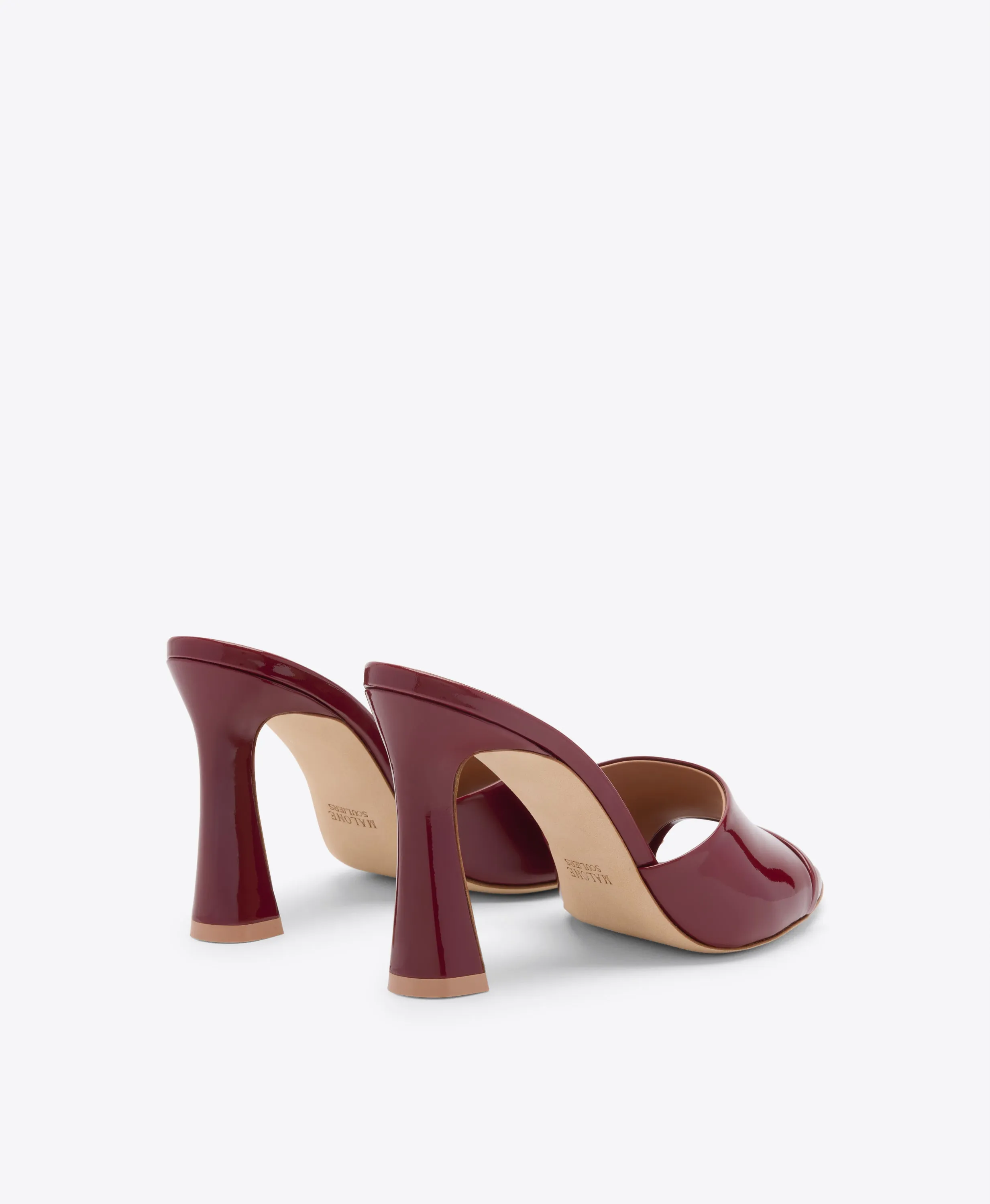 Roxanne 90 Red Patent Heeled Sandals