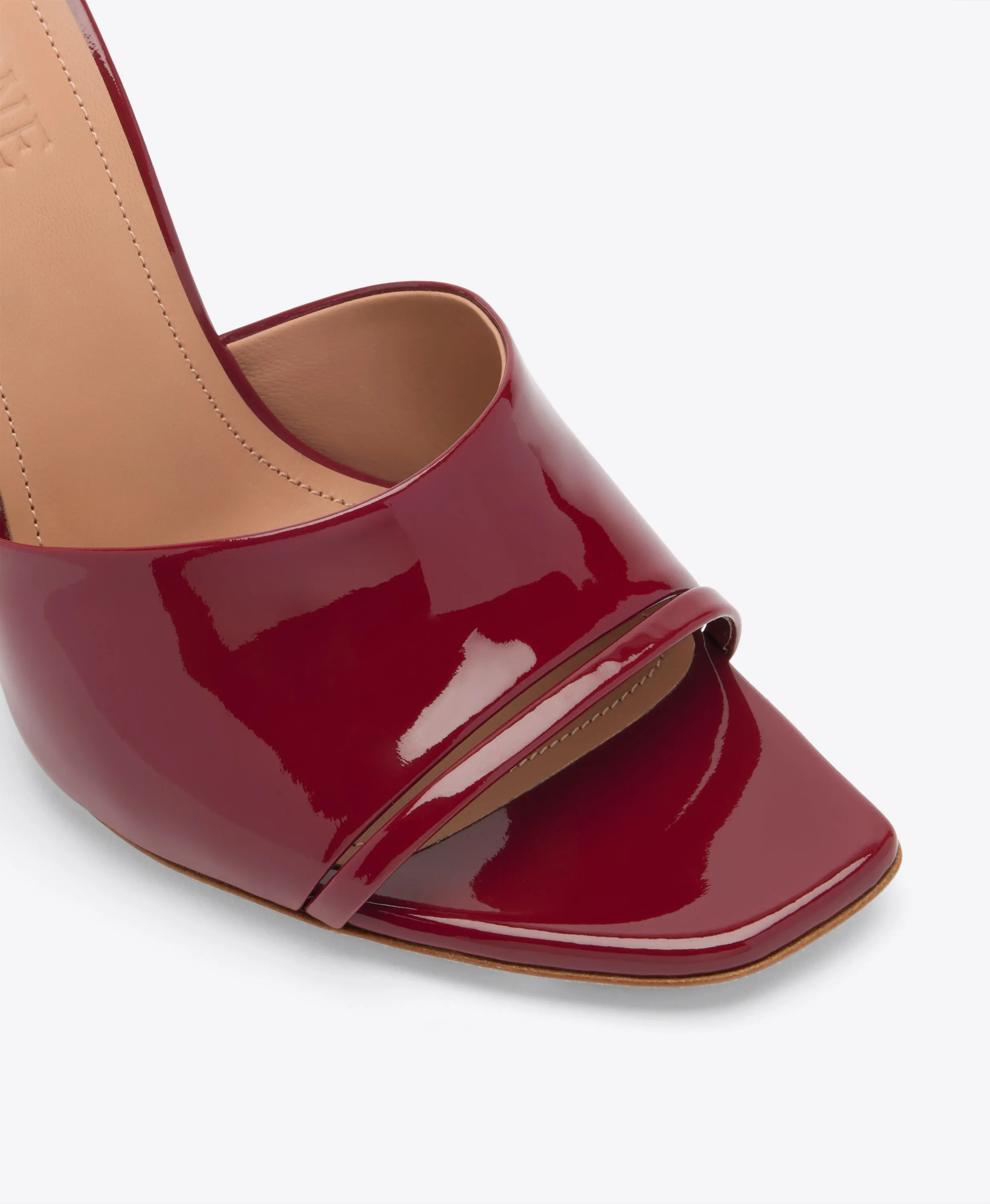 Roxanne 90 Red Patent Heeled Sandals