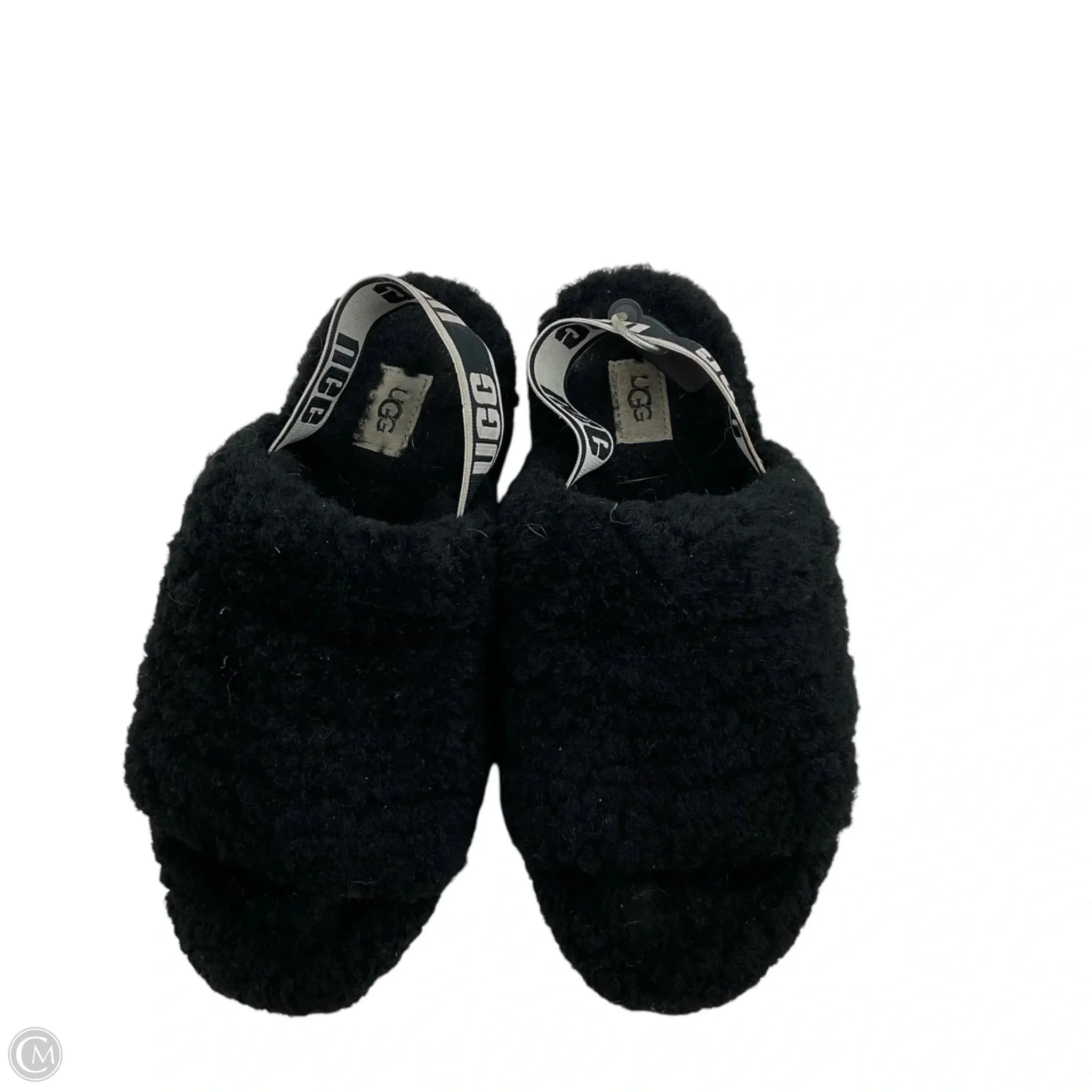 Sandals Designer By Ugg In Black, Size: 8
