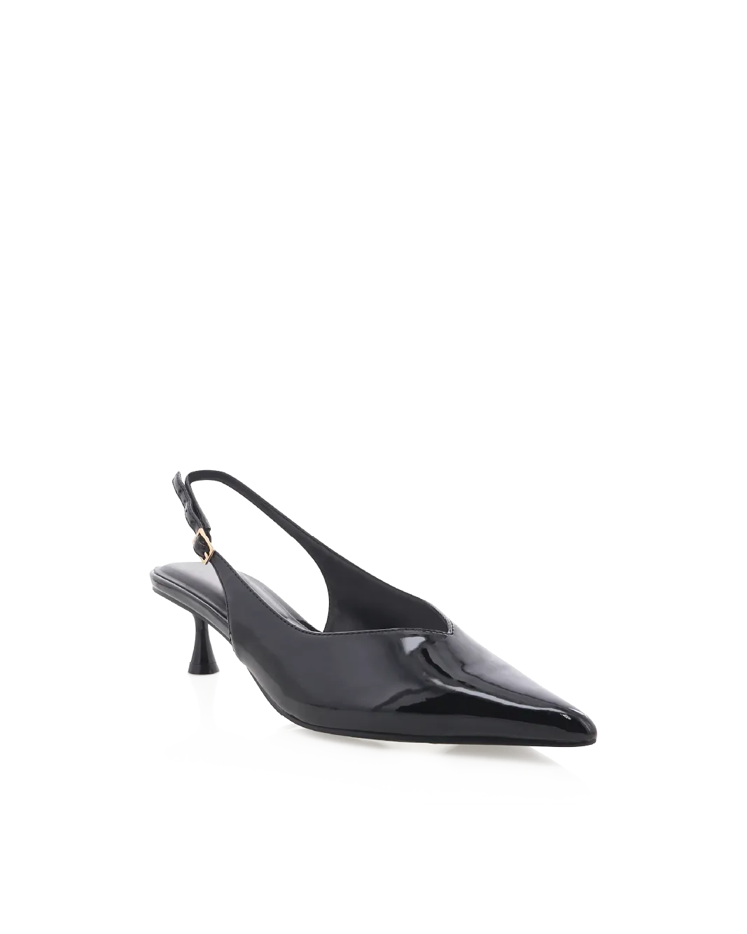 SELAH WIDE FIT - BLACK PATENT