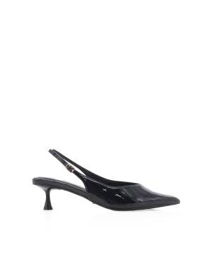 SELAH WIDE FIT - BLACK PATENT