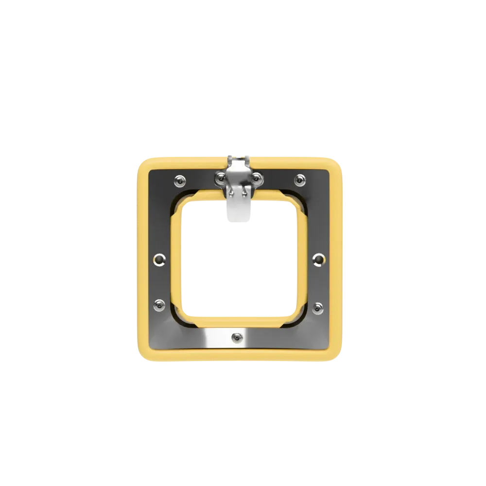 Square Limoncello Leather Toe Clip