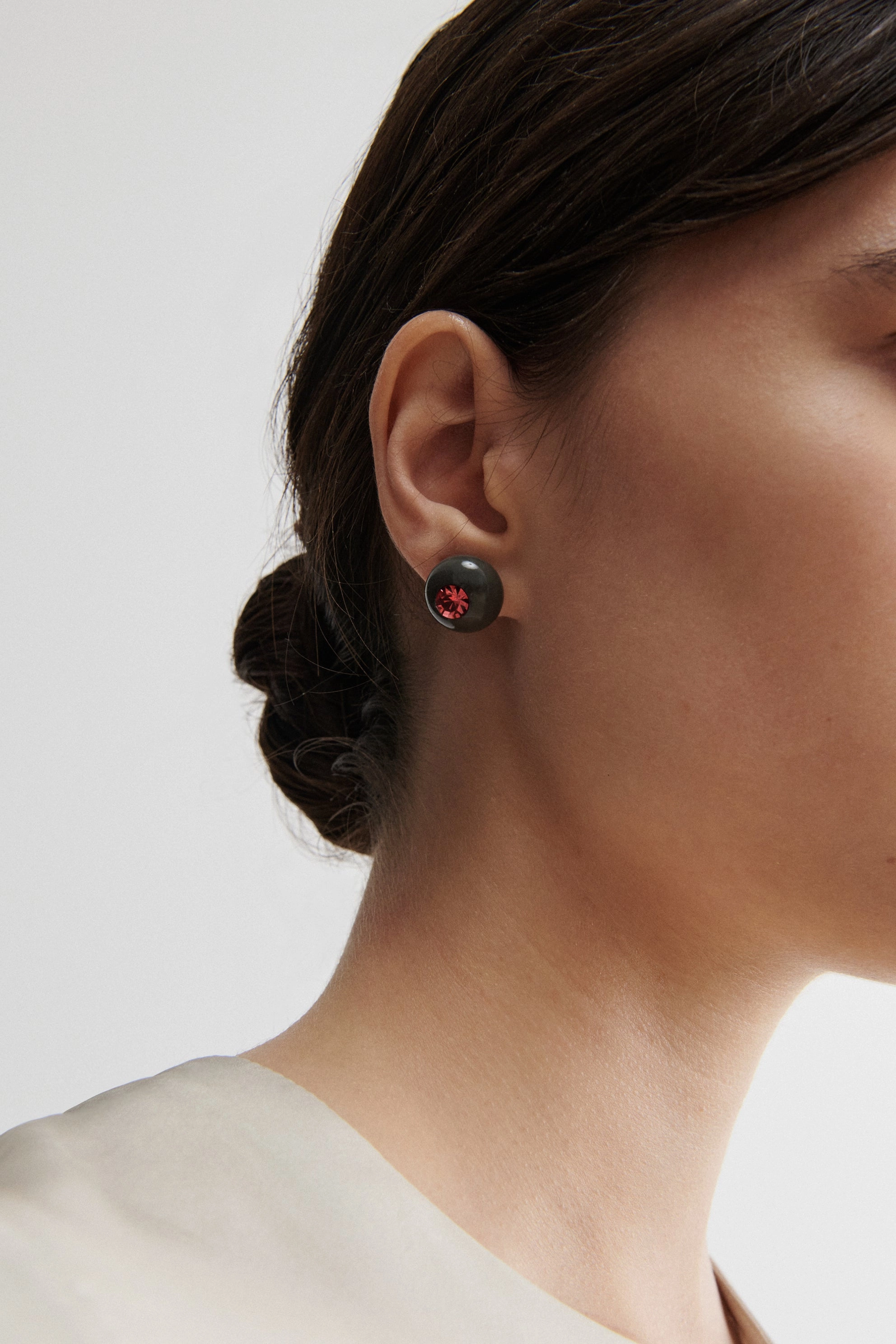 Studded Goble Earring