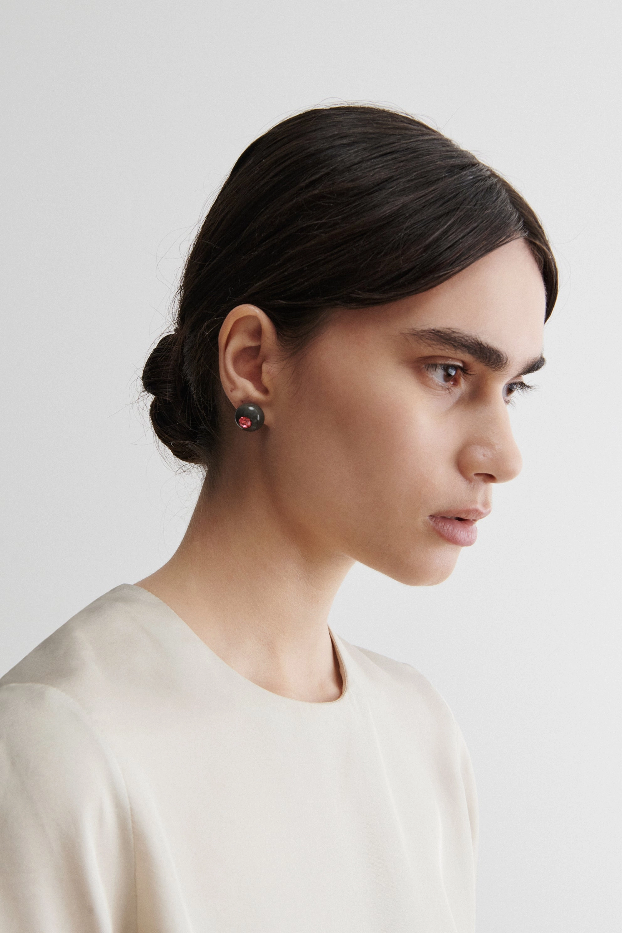 Studded Goble Earring