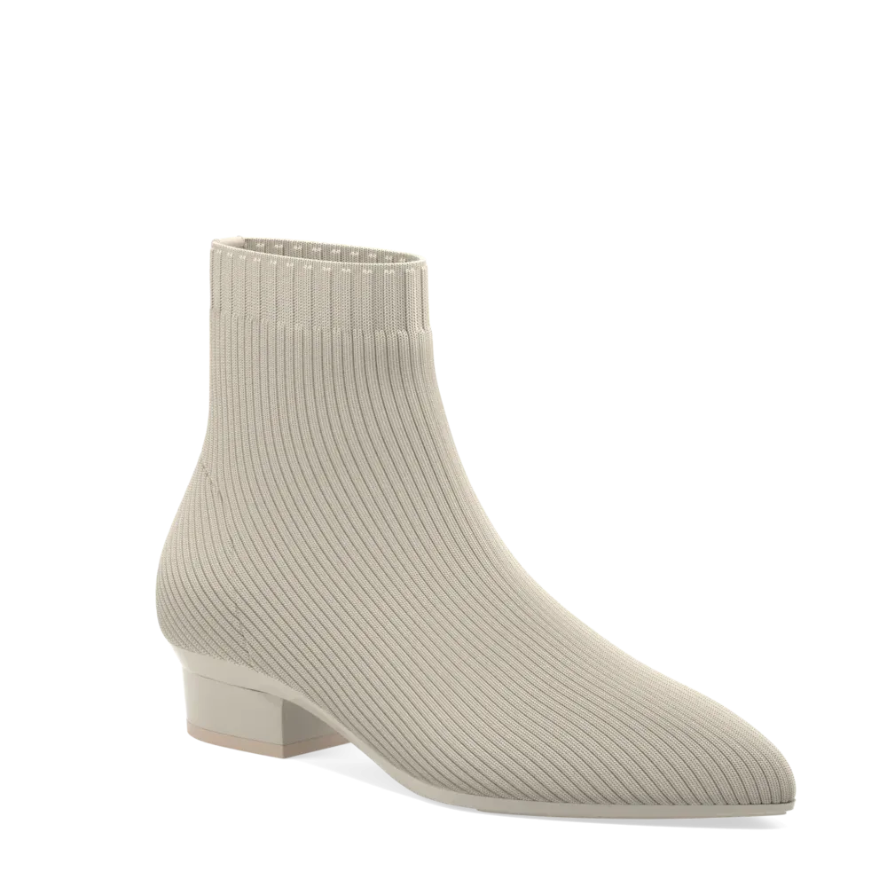 The Bootie Bone Knit   Stiletto Heel Kit 3 Bone - FINAL SALE